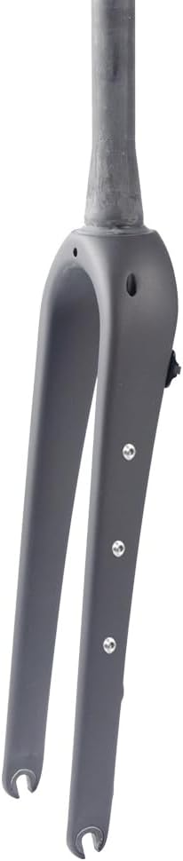 WCS 700C Carbon Fiber Gravel Bike Fork 1 1/8 to 1 1/2 Tapered Flat Mount Disc Brake QR Fits Wide Tires Lightweight Road Gravel Bicycle Front Fork