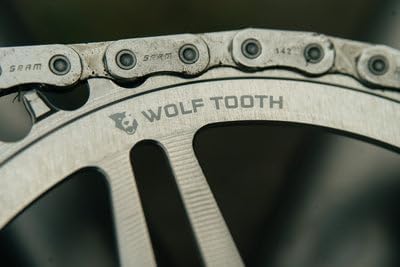 Wolf Tooth Direct Mount Chainring for SRAM 8-Bolt Raw Silver