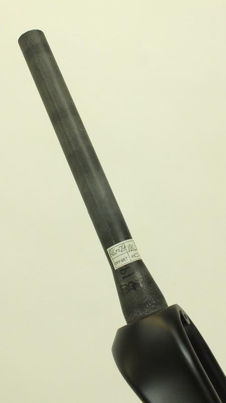 Motobecane Lightweight Carbon Fiber Fork 1 1/8 Bladed Alloy Steer Tube Uncut Black or Matt