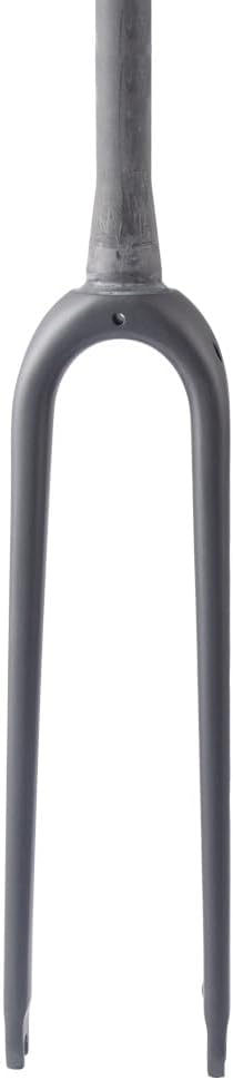 WCS 700C Carbon Fiber Gravel Bike Fork 1 1/8 to 1 1/2 Tapered Flat Mount Disc Brake QR Fits Wide Tires Lightweight Road Gravel Bicycle Front Fork