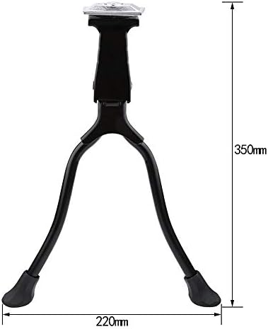 Aluminum Alloy Kickstand, Double-Ended Bicycle Kickstand for Road and Mountain Bikes (Fits 24-29 Inch Wheels)