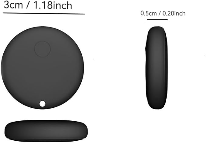 Mini GPS Tracker for Vehicles, Hidden Tracking Device for Vehicles, Car Tracker No Subscription Work with Find My (iOS Only), Vehicle Tracker with Audio for Kids, Dogs, Key, Luggage, Bag (2)