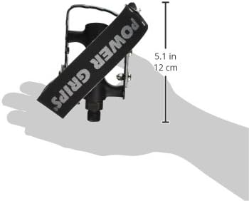 Power Grips Sport Bicycle Pedal Strap kit- Power Grips Pedal Straps Attached to 9/16" Pedals for Increased Pedal Stroke Power (no Assembly Required)