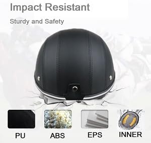 Bicycle Helmet for Adults Small/Large Bike Helmet for Women and Men Adjustable Safe Baseball Cap PU Sunshade 21.7-24.4 INCH Bike Cycling Helmets with 12PCs Reflective Sticker
