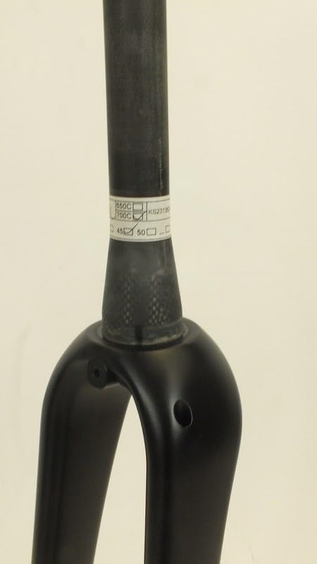 Motobecane Lightweight Carbon Fiber Fork 1 1/8 Bladed Alloy Steer Tube Uncut Black or Matt