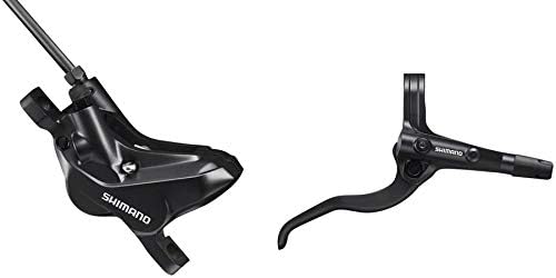 SHIMANO BR-MT420 Disc Brake and BL-MT401 Lever - Rear, Hydraulic, 4-Piston, Post Mount, Black