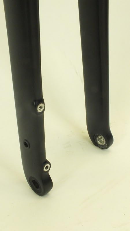 Motobecane Lightweight Carbon Fiber Fork 1 1/8 Bladed Alloy Steer Tube Uncut Black or Matt