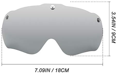 Shinmax Bike Helmet with USB Rechargeable Light & Detachable Magnetic Goggles UV Protective, Bicycle Helmet Men Women Mountain Road Adjustable Adult Cycling Helmet (WT-049)