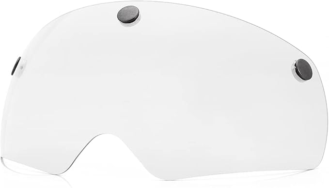 Magnetic Bike Helmet Goggles, Removable/Detachable Sun Visors Shield for Cycling Bicycle Helmet FW001