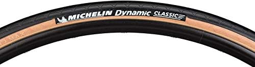 Michelin Dynamic Classic Road Bike Tires – Durable, Lightweight Tubeless & Non-Tubeless 700c Clincher Tyres with Gum Walls, Various Widths & Sizes