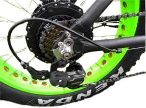 Foldebike MF 17 Versatile Foldable E Bike with 20 Inch Beach Tires and Brilliant Led Lights for Effortless Commutes, Adventure, and Beach Riding, Grab Yours Today
