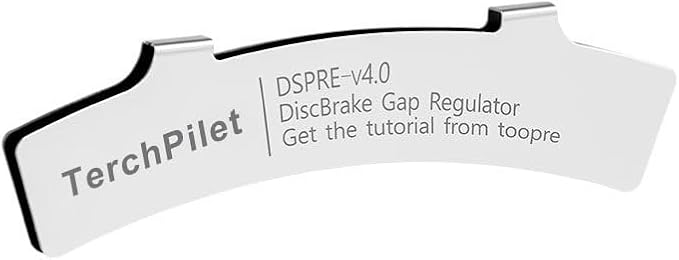 4pcs Bike Disc Brake Pads & Rotor Alignment Tool -304 Stainless Steel-Bicycle Disc Brake Gap Regulator Adjust Spacer for All MTB Road BMX Bike