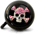 Cruiser Candy Super Bling Bicycle Bells, Rhinestone Bike Bells, Alloy Ringer for Nice Classic Bicycle Bell Ring Sound, Beach Cruiser, City Bike, Ebikes Universal Fit