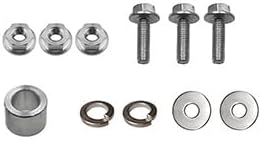 JMCHstore Mini Bike Hydraulic Brake ATV Caliper Bracket kit for Monster Mega Moto MMB80 80cc FRP GMB100 98cc, For Coleman RB100 RT100 Heavy-Duty Steel Bolt-On Conversion Plate