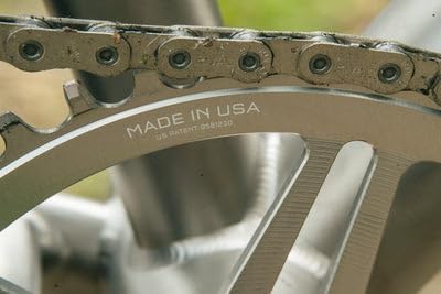 Wolf Tooth Direct Mount Chainring for SRAM 8-Bolt Raw Silver