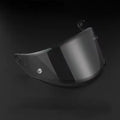 Motorcycle Helmet Visor Replacement Shield for KYT NFR NX NZ, Helmet Face Wind Shield Visor Lens, Motorbike Helmet Visor Sun Protection Anti-Fog Accessories,F Black