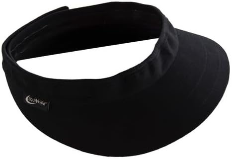 Original 3” Shorty Sun Visor | Helmet Sun Visor with Gripper | One Size Fits All | Mens and Womens Visor Hat