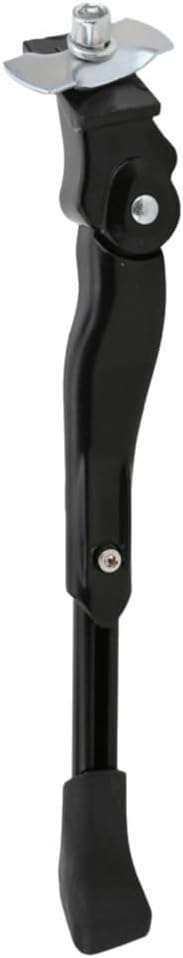 Aluminum Alloy Bike Kickstand – 30-35cm (11.81-13.78in) Adjustable Center Mount Kick Stand for Mountain & Road Bikes, Universal Fit 16-26 Inch Wheels