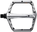 Connect Chrome Platform Pedals - Forged 6061-T6 Aluminum, CNC Machined CrMo Spindle, Sealed Bearings, Concave Low Profile Design for Cyclists