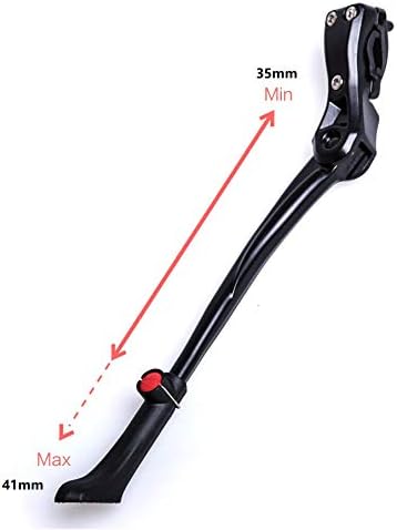 Free-fly Bike Kickstand,Bicycle Aluminum Alloy Kickstand Adjustable for 26" 27.5" 28" 29" 700c Mountain Bike/Road Bike/BMX/Adults Bike/City Bike Storage