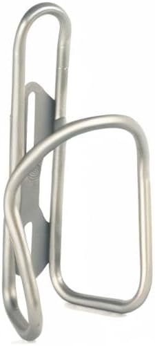 SILCA Sicuro Titanium Water Bottle cage | Cages for Bike with 21mm Fore/AFT Adjustment | Lighter Than Steel and Stronger Than Carbon and Alloy 30g | Hand Bent and Laser Welded in Indiana | USA Made