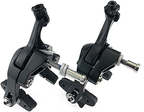 Double Pivot Road Bike Brakes - Aluminum Side Pull Caliper Set for Front and Rear C Shape,Rim Brakes for 700C Tires, Compatible with Standard Bike Brakes Specifications