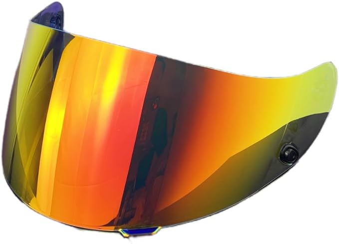 HJ-09 Helmet Visor Replacement,Tinted Motorcycle Helmet Face Shield Sunshield UV Protection for HJC CL-15 CL-17 CL-16 CL-SP AC-12 FS-10 CS-R1 IS-16 CS-R2 (Revo Deep Red)