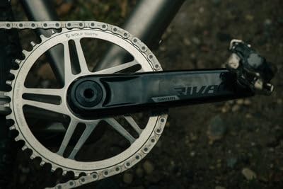 Wolf Tooth Direct Mount Chainring for SRAM 8-Bolt Raw Silver