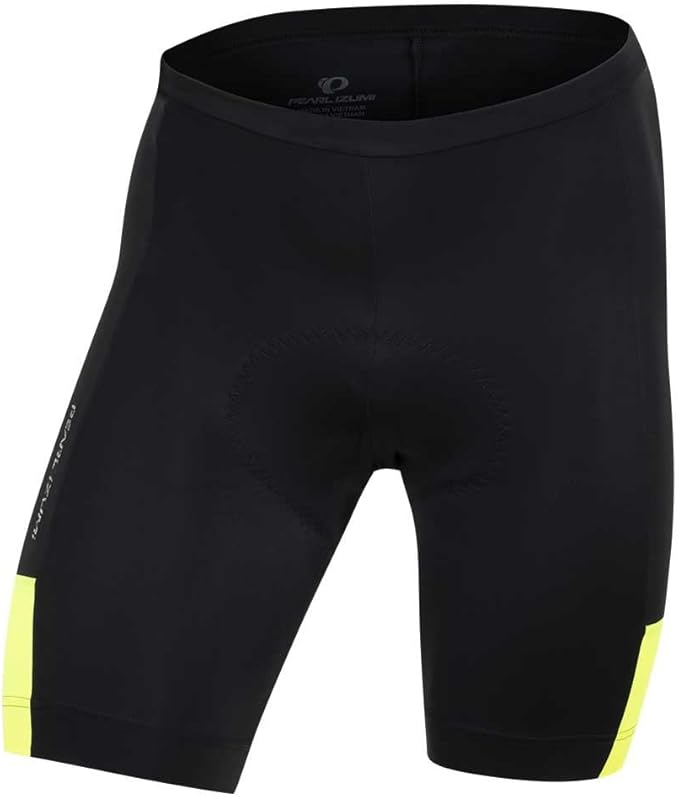 PEARL IZUMI Padded Bike Shorts for Men, 9" Quest Cycling Shorts, Breathable & Moisture-Wicking with Reflective Elements.