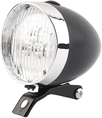BlueSunshine Vintage Retro Bicycle Bike Front Light Lamp 3 LED Headlight with Bracket
