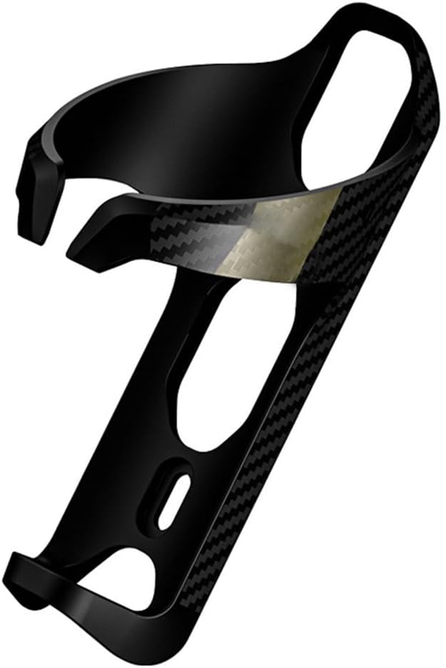 Carbon Fiber Water Bottle Cage For Road And Mountain Bikes, Ultra-Light 29G, 150X74x38mm, Scratch-Resistant Design(green)