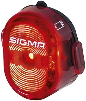 Sigma Sport Aura 80 USB/Nugget 2 Lighting Kit for Adult, Unisex, One Size, Black, Unisex – Adult, 204705, Black, One Size