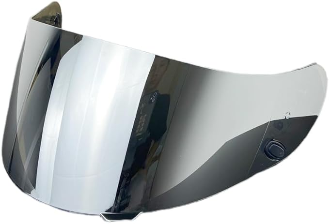 HJ-09 Helmet Visor Replacement,Tinted Motorcycle Helmet Face Shield Sunshield UV Protection for HJC CL-15 CL-17 CL-16 CL-SP AC-12 FS-10 CS-R1 IS-16 CS-R2 (Silver)