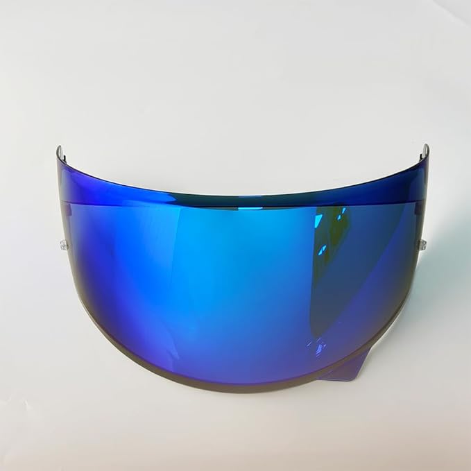 HJ-34P Helmet Visor Replacement for HJC C10.Motorcycle Helmet Shield UV Protection Compatible with HJC C10 (Revo Deep Blue)
