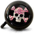 Cruiser Candy Super Bling Bicycle Bells, Rhinestone Bike Bells, Alloy Ringer for Nice Classic Bicycle Bell Ring Sound, Beach Cruiser, City Bike, Ebikes Universal Fit