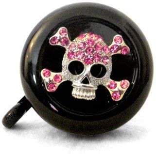 Cruiser Candy Super Bling Bicycle Bells, Rhinestone Bike Bells, Alloy Ringer for Nice Classic Bicycle Bell Ring Sound, Beach Cruiser, City Bike, Ebikes Universal Fit