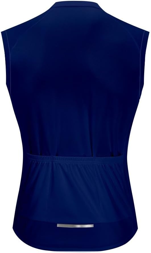 MOXILYN Men's Cycling Jersey Sleeveless Vests Bike Tank Quick Dry Bicycle Shirts Breathable Riding Clothing Top
