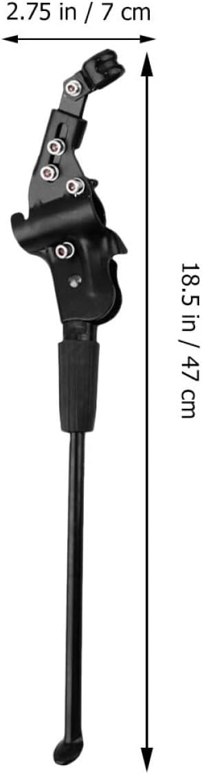 Totority Adjustable Bike Kickstand Aluminum Alloy Foot Brace Support for Mountain and Road Bikes Stable Leg Support for Easy Parking
