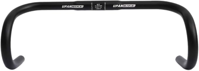UPANBIKE Fixed Gear Bike Road Bicycle Drop Bar Bent Handlebar Aluminum Alloy 25.4mm 31.8mm