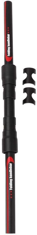 Keenso Foldable Bike Handlebar, Quick Release Mountain Road Handlebar, Mountain Scooter DIY Replacement Accessory, Repair Hardware Tools, for Cycling, Urban Commuting, Travel, Daily Use
