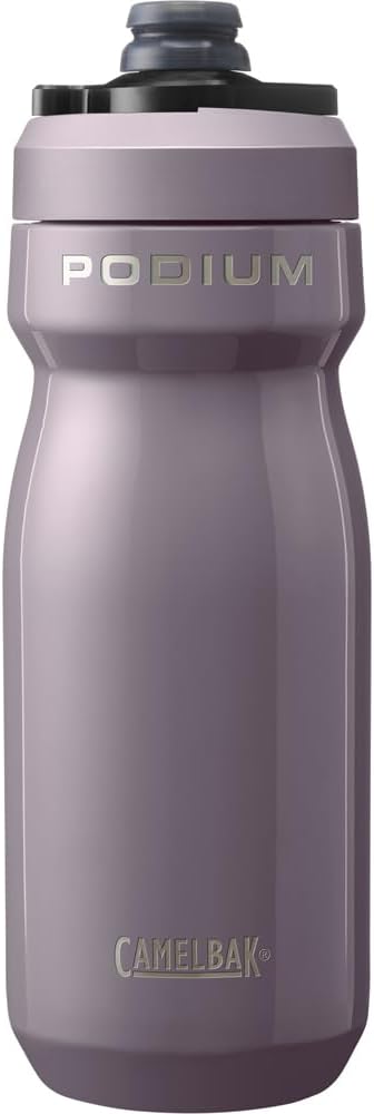 CamelBak Podium Steel Insulated Stainless Steel Bike Water Bottle Violet, 18oz