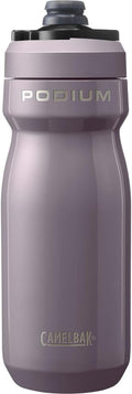 CamelBak Podium Steel Insulated Stainless Steel Bike Water Bottle Violet, 18oz