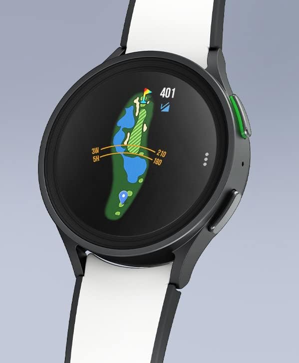 SAMSUNG Galaxy Watch 5 Pro Golf Edition, 45mm Bluetooth Smartwatch w/ Body, Health, Fitness and Sleep Tracker, Improved Battery, Enhanced GPS Tracking, US Version, Black Bezel w/Two-Tone Band