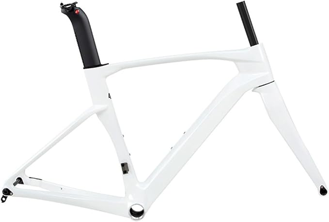 Carbon Road Bike Frameset 700c Breakwind Racing Bike Frame 43.5/46/48/50/52/54cm Lightweight Disc Brake Frame Thru Axle 12 * 100/12 * 142mm