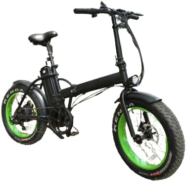 Foldebike MF 17 Versatile Foldable E Bike with 20 Inch Beach Tires and Brilliant Led Lights for Effortless Commutes, Adventure, and Beach Riding, Grab Yours Today