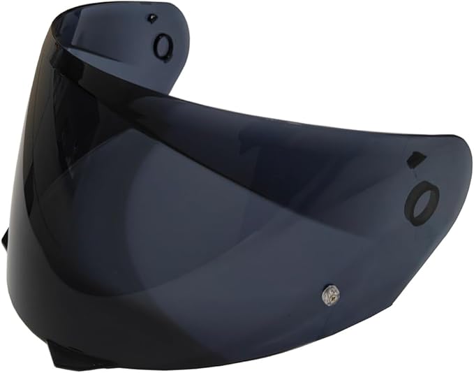 HJ-33 Helmet shield Replacement,Motorcycle Helmet Visor Compatible with HJC i90,i91(Deep Smoke)