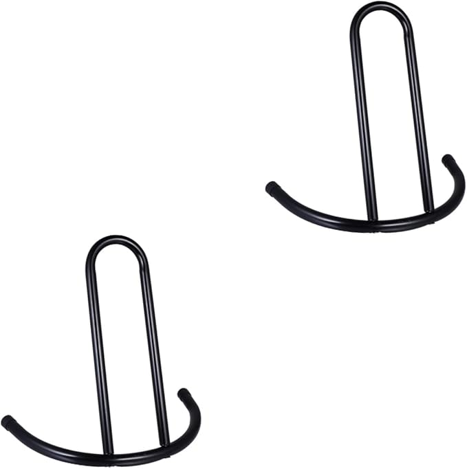 Kisangel 2Pcs Balance Bike Parking Rack Iron Bike Holder Parking Stand Balance Display Mountain Bicycle Stand for Storage Accessories