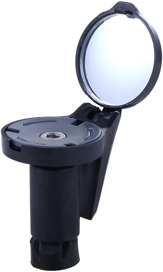 Bicycle Handlebar Rearview Mirror 1PC Cycling Foldable Strip Mirrors Bicycle Bar End Mirror Bike Drop Bar Rear View Convex Mirror Bicycle Accessories