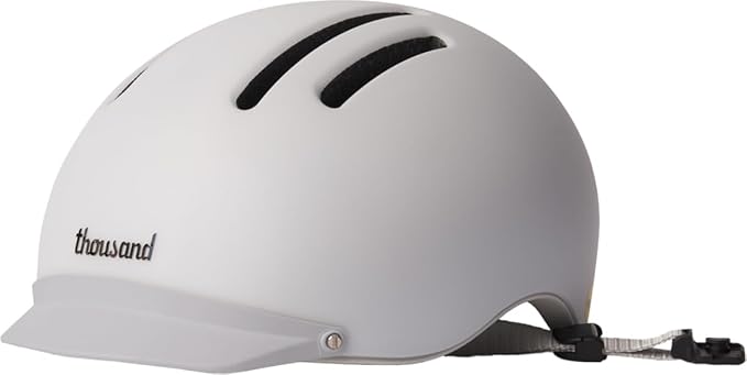 Thousand Chapter MIPS Adult Bike Helmet - LED Tail Light, Cycling & Bicycle Safety Certified, Lightweight & Low Profile, Men & Women, Lockable PopLock