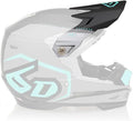 6D Helmets | ATR-2 (2024 - Newer) Motorcycle Helmet Replacement Visor | Delta Teal